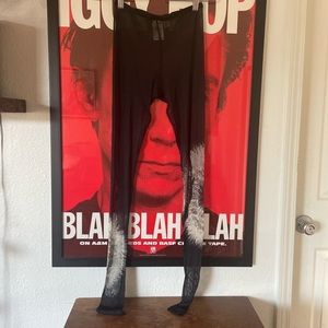YOHJI YAMAMOTO Rare Silk Leggings